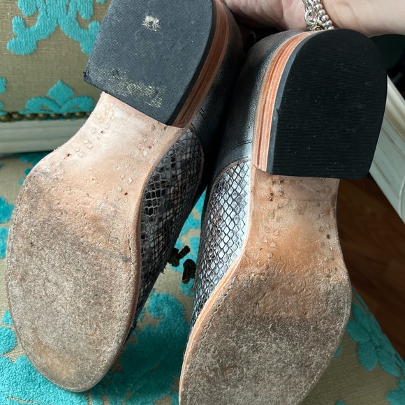 EUC Freebird by Steven Mabel Oxford grey and snakeskin - Picture 7 of 7